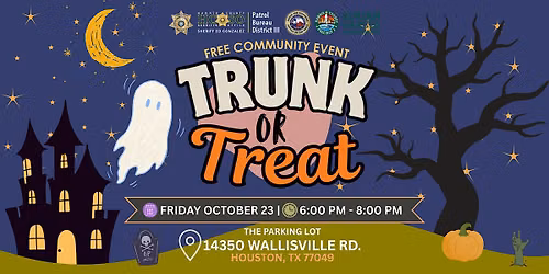 Harris County Presents Trunk or Treat