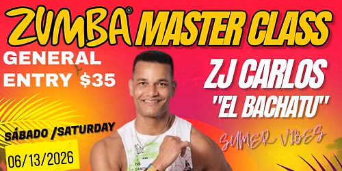 Summer vibes ZUMBA MASTER CLASS