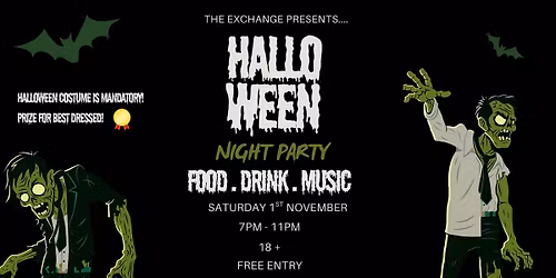 HALLOWEEN PARTY AT THE EXCHANGE