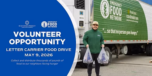 Volunteer Day: Letter Carrier Food Drive | BZP PS