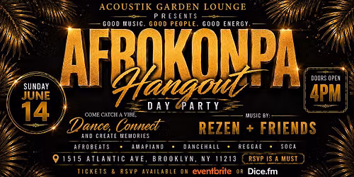 AFROKONPA HANG OUT (DAY PARTY)
