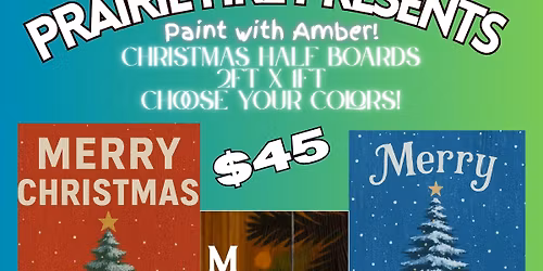 Paint a Christmas Sign