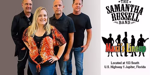 The Samantha Russell Band at Maxi\u2019s Lineup