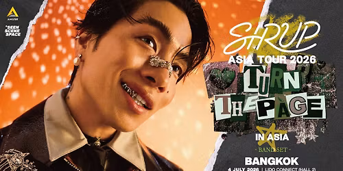 SIRUP ASIA TOUR 2026 \u2018TURN THE PAGE\u2019 IN ASIA [BANGKOK]