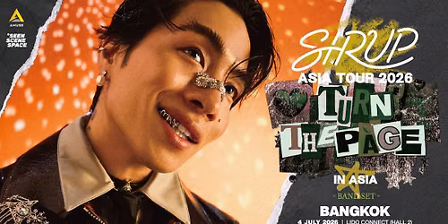 SIRUP ASIA TOUR 2026 'TURN THE PAGE IN ASIA' (Bangkok)