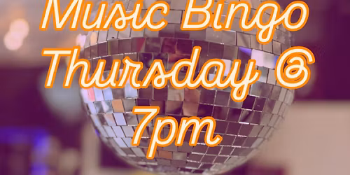 Music Bingo - Thursday 11\/20 @ 7pm