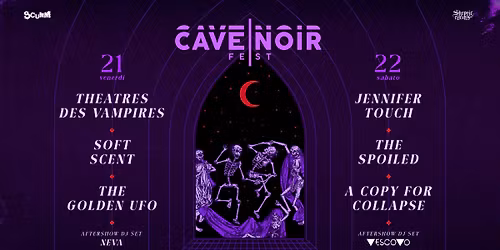 CAVE NOIR FEST \u23fe 21-22 Novembre \u23fe Scumm \/ Cave Room