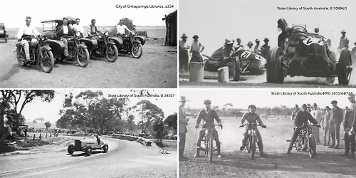 Photo Display: A History of Motorsport in South Australia-Woodcroft Library