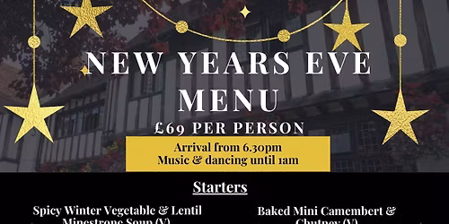 New Years Eve Dinner Dance