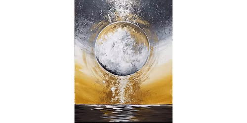 Full Moon Ascending - Paint and Sip in Houston | Classpop!\u2122