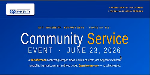 ECPI Community Service Event