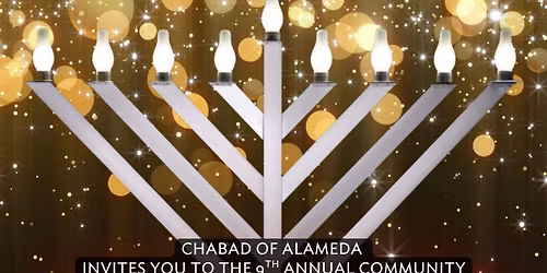 Alameda Community Chanukah Celebration and Gelt Drop