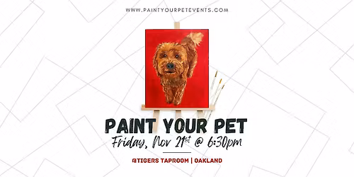Paint Your Pet @ Tigers Taproom