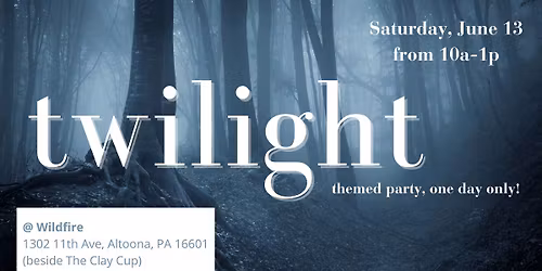 Twilight Shopping Event in Altoona | Team Edward vs Team Jacob at Wildfire