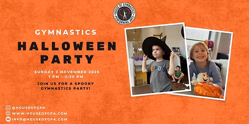 Gymnastics Halloween Party | 3-11 years old