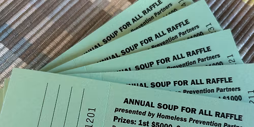 Soup For All Raffle to Benefit Homeless Prevention Partners