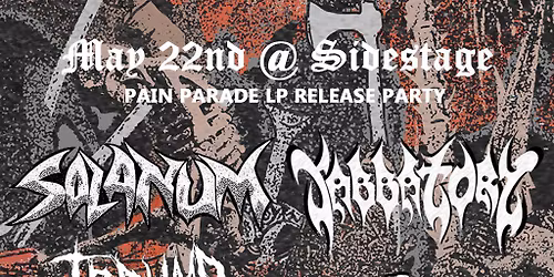 PAIN PARADE RECORD RELEASE PARTY 