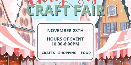 Christmas Craft Fair- Small Business Saturday