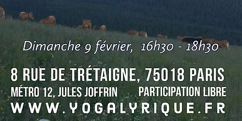 Rencontre spirituelle \u00e0 Yoga Lyrique