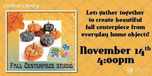 Teen Crafts: Fall Centerpiece