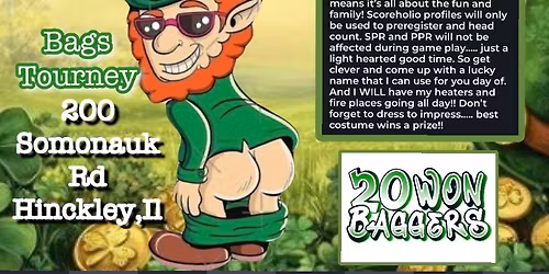 Blarney Baggin Out Back