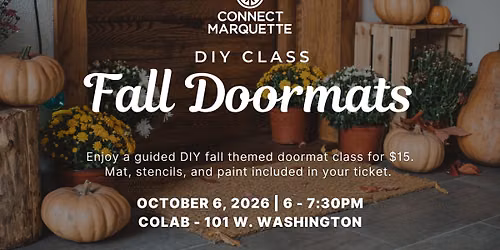 DIY Fall Doormat Class