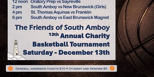 13th Annual Charity Basketball Tournament