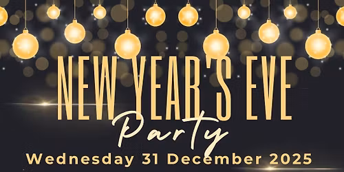 NEW YEARS EVE PARTY WITH GRAHAM BROAD