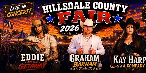 Graham Barham Concert w\/ Eddie and the Getaway & Kay Harper + Company