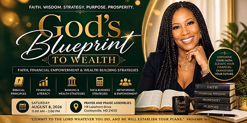God's Blueprint to Wealth Workshop