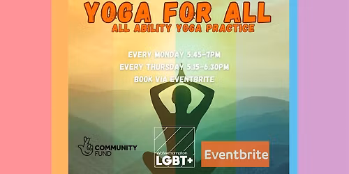 Thursday's Yoga for All