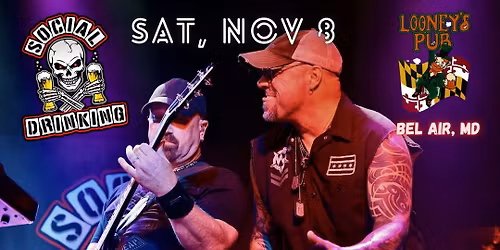 Social Drinking at Looney's Bel Air!