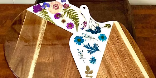 Dried Flower Charcuterie Board