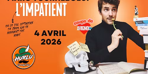 One Man Show: MARC TOURNEBOEUF L'impatient au Hurlu Comedy Club Mouscron
