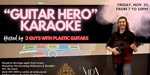 "Guitar Hero" Karaoke