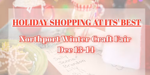 \ud83c\udf84\u2728 Northport Winter Craft Fair \u2013 We're In! \u2728\ud83c\udf84
