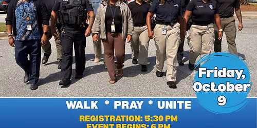 Faith & Blue Unity Walk
