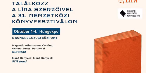 A L\u00edra Csoport a 31. K\u00f6nyvfesztiv\u00e1lon - Dedik\u00e1l\u00e1sok \u00e9s programok