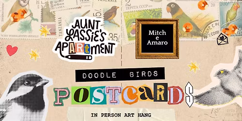 Artsy Craft: Doodle Birds Postcard Set