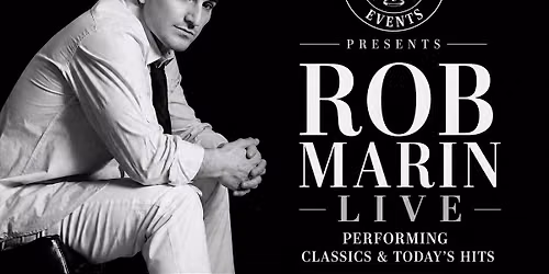 Rob Marin LIVE Performing Classics and Today's Hits at The Brewhouse District October 24th 7pm