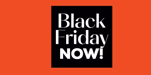Black Friday Now! Save 20% All November!