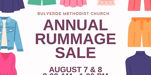 Annual Rummage Sale