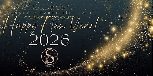 CAPODANNO 2026 DINNER & PARTY TILL LATE AT SEQUOIA MILANO