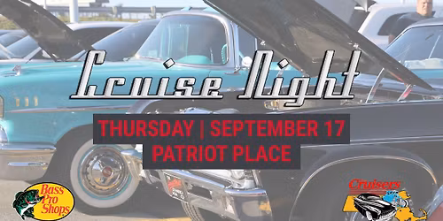 Cruise Night at Patriot Place