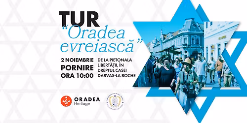 Tur ghidat „Oradea evreiască”