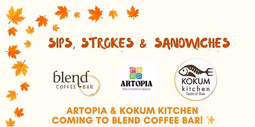 Sip, Strokes & Sandwiches: A Cozy Fall Art Gathering