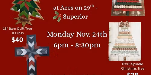 Tis the Season Paint Night at Aces on 29th