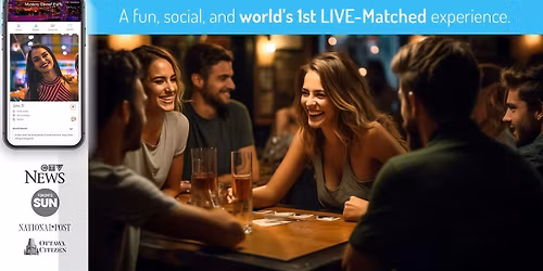 Singles Live-Matched Games Night in Ottawa | Ages: 30-45 | Secret RSVP