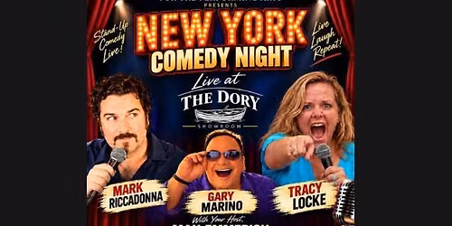 NEW YORK Comedy Night Live at Swampscott Center For The Performing Arts!