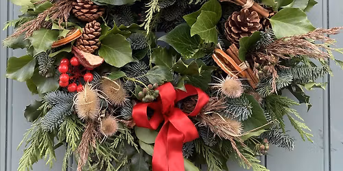 Christmas wreath making workshop
